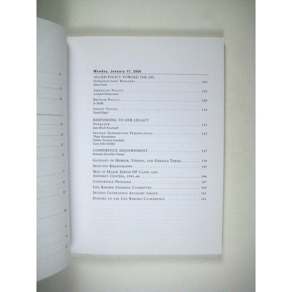 Life Reborn: Jewish Displaced Persons 1945-1951 by Rosensaft, Menachem Z. PPB - Picture 5 of 6